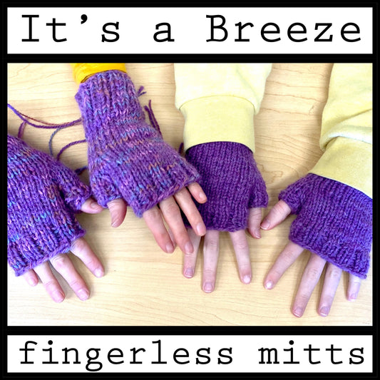 It's a Breeze - Fingerless Mitts