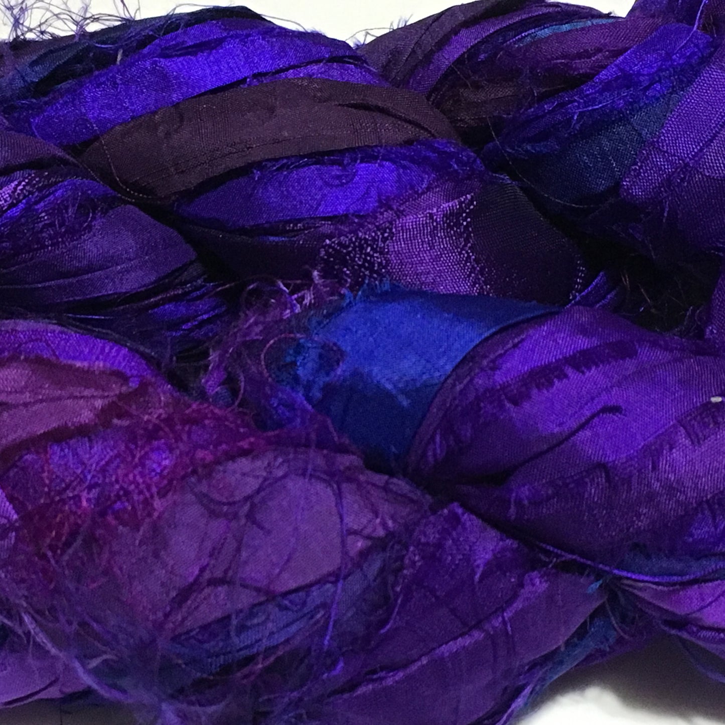 Rangeen Brights - silk sari ribbon